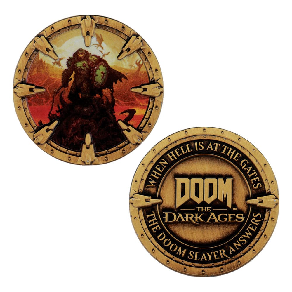 Doom Slayer The Dark Ages Collectible Coin Limited Edition