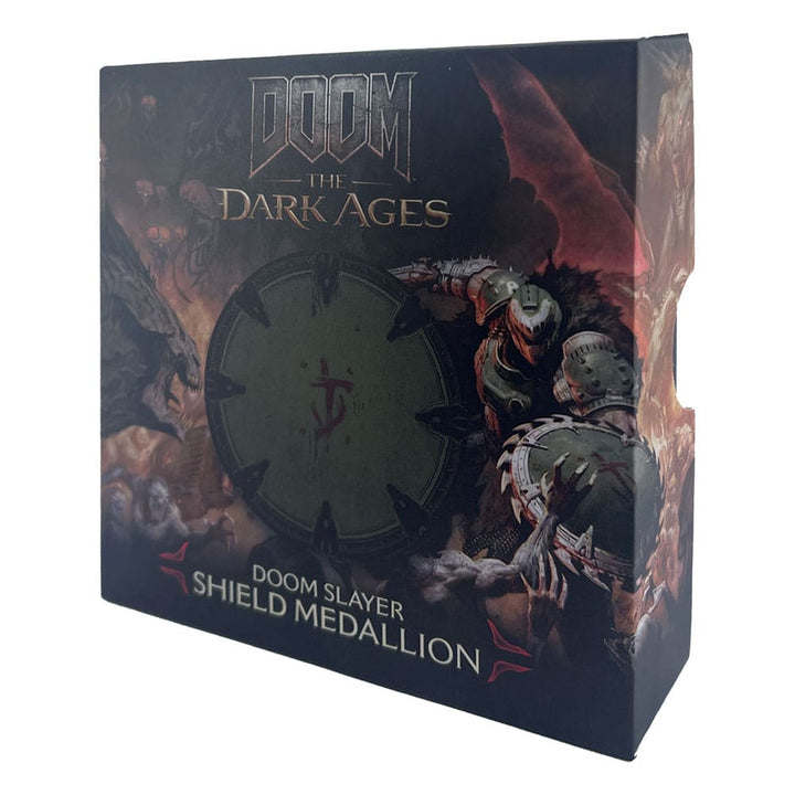 Doom Saw Shield The Dark Ages Limited Edition Medallion Collectible