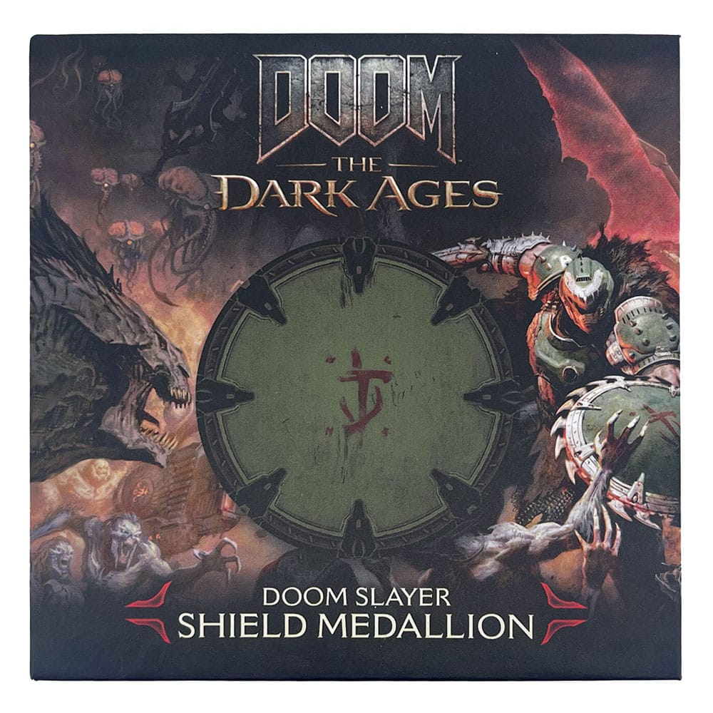 Doom Saw Shield The Dark Ages Limited Edition Medallion Collectible