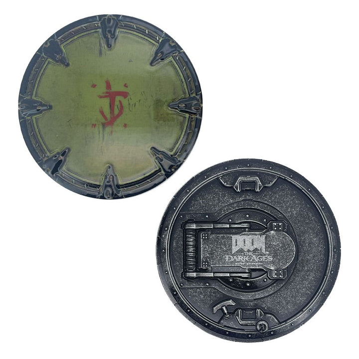 Doom Saw Shield The Dark Ages Limited Edition Medallion Collectible