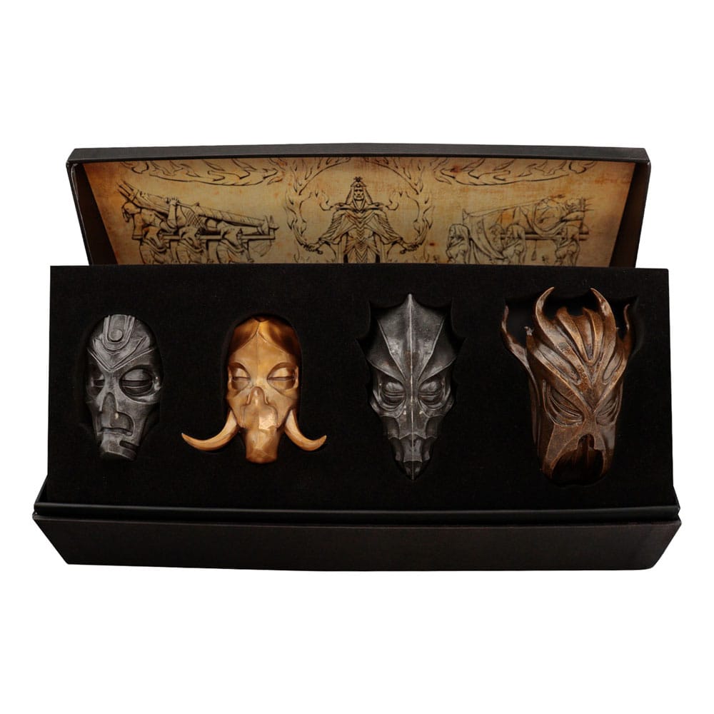 The Elder Scrolls Skyrim Dragon Priest Masks The Elder Scrolls Replica Set
