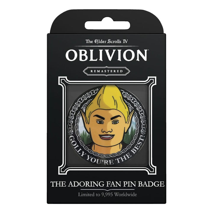Bethesda Adoring Fan The Elder Scrolls IV Oblivion Game Pin Badge Limited Edition