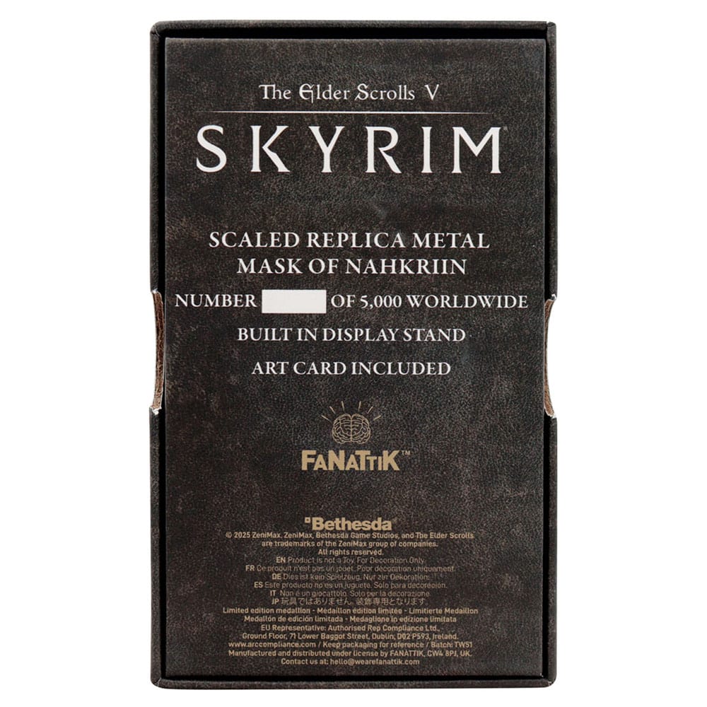 The Elder Scrolls V: Skyrim Nahkriin Dragon Priest Mask Scaled Replica