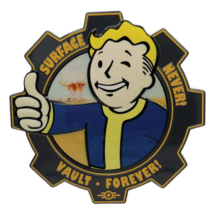 Fallout Vault Boy Resin Plaque