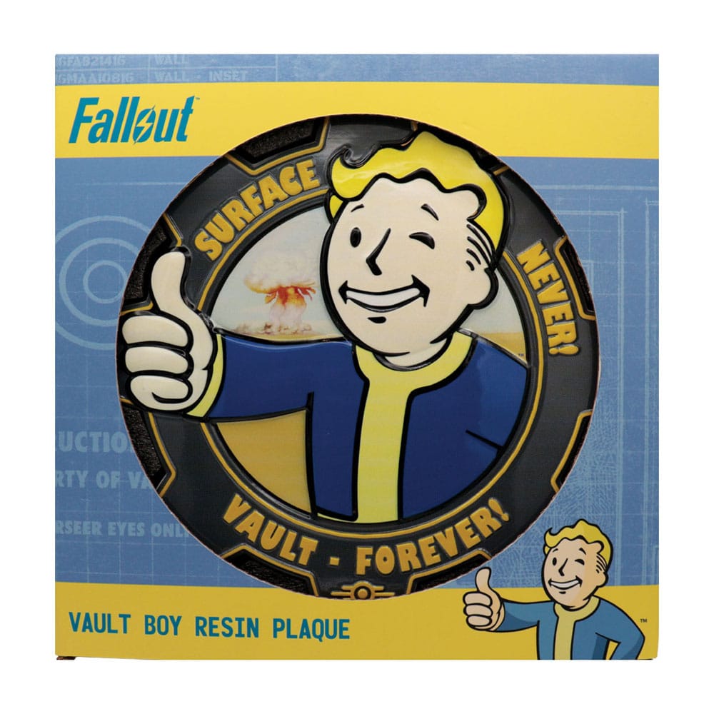 Fallout Vault Boy Resin Plaque