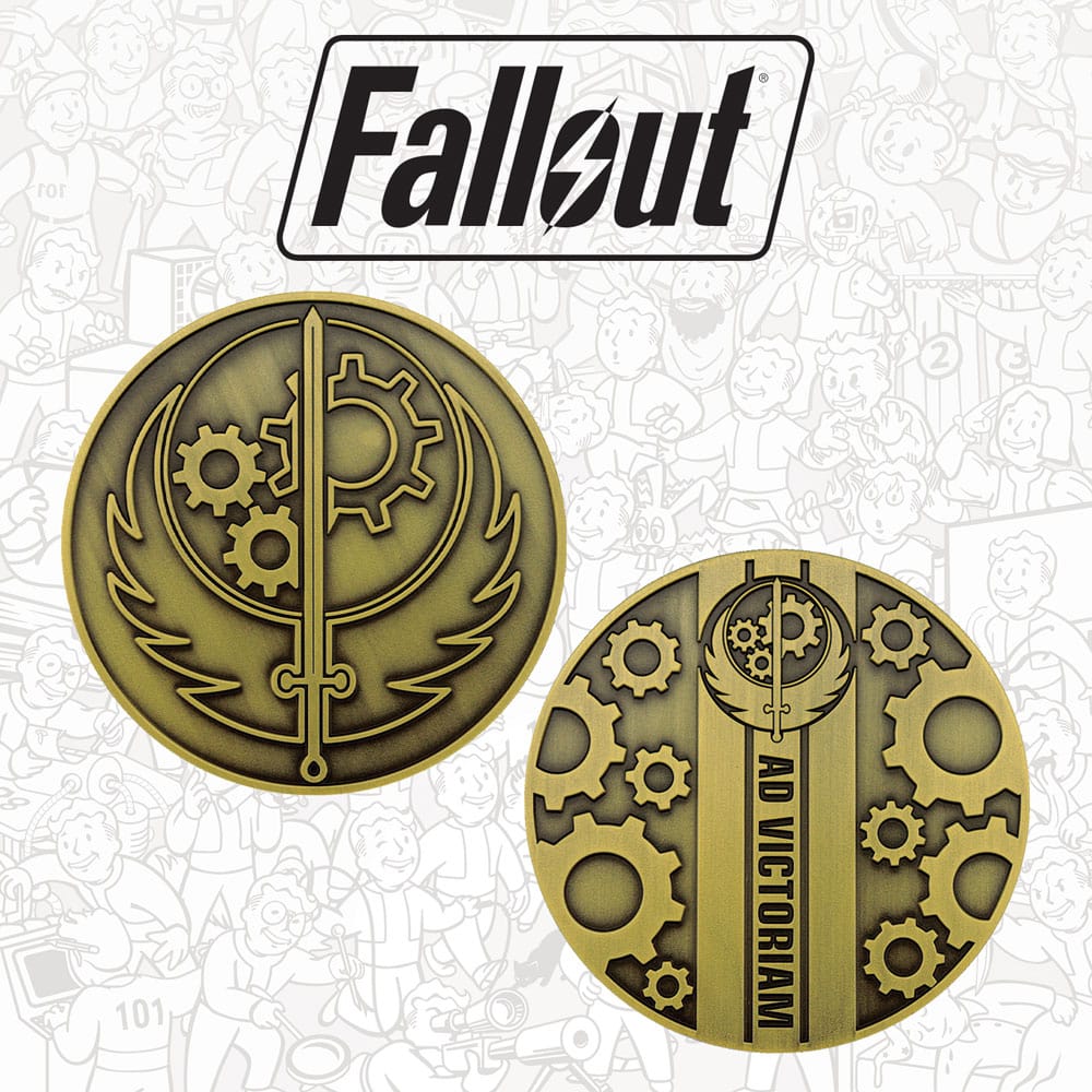 Fallout Brotherhood of Steel Fallout Medallion