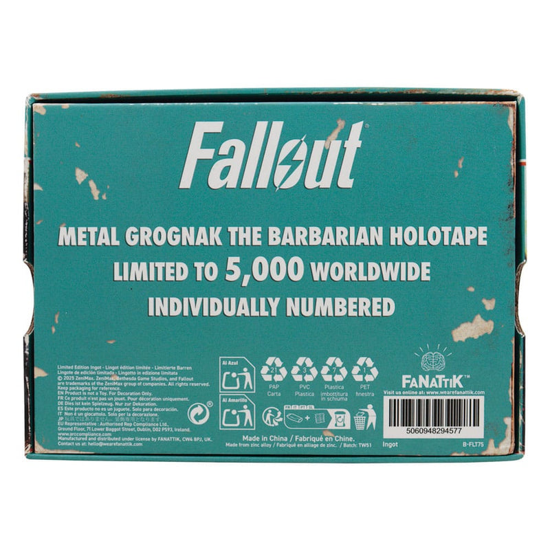 Fallout Grognak the Barbarian Replica Holotape
