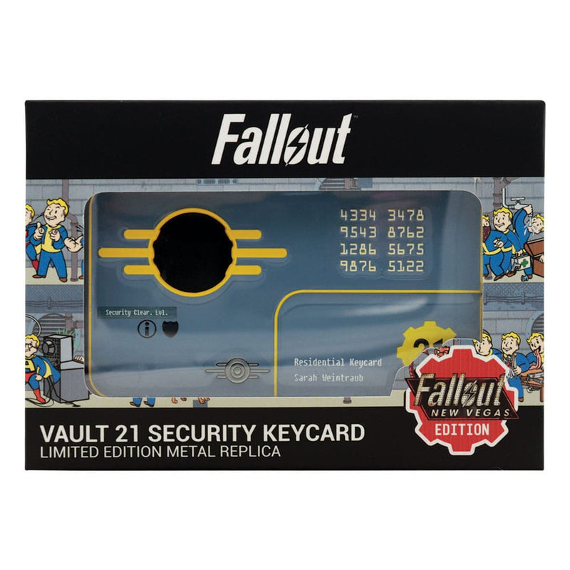 Fallout: New Vegas Vault 21 Security Keycard Limited Edition Replica