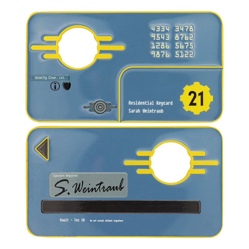 Fallout: New Vegas Vault 21 Security Keycard Limited Edition Replica