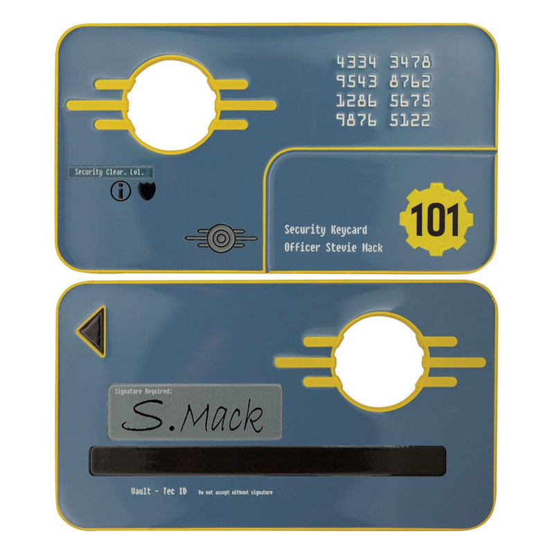 Fallout 3 Vault 101 Security Keycard Limited Edition Replica