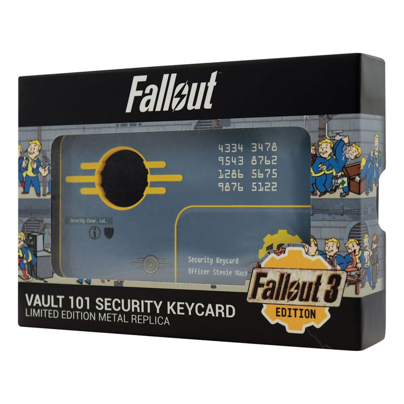 Fallout 3 Vault 101 Security Keycard Limited Edition Replica