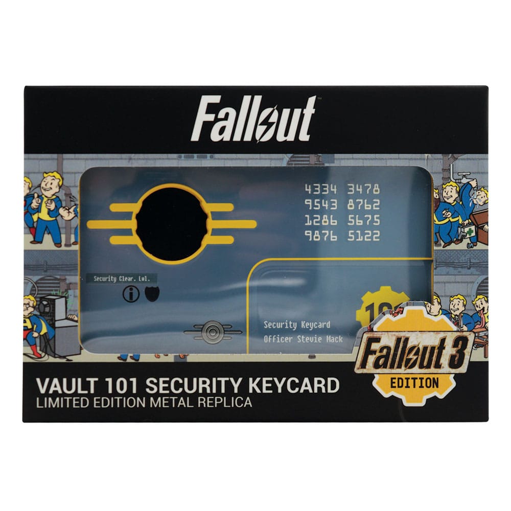 Fallout 3 Vault 101 Security Keycard Replica