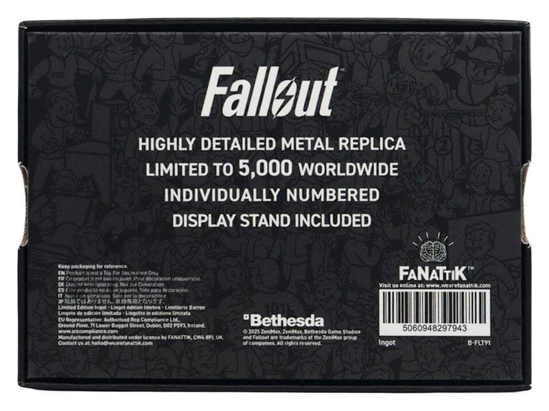 Fallout 4 Vault 111 Security Keycard Limited Edition Replica in-game view