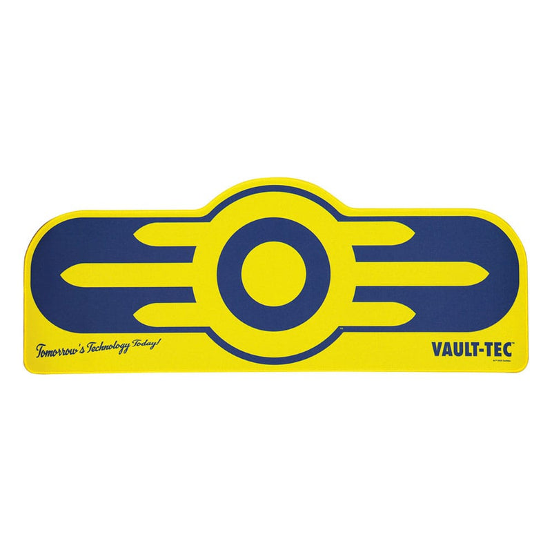 Fallout Desk Pad & Coaster Set Vault-Tec, rear view