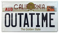 Back to the Future OUTATIME Licence Plate Replica