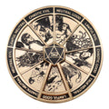 Dungeons & Dragons 24K Gold Plated Alignment Spinner Pin Badge