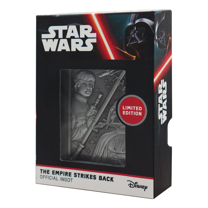 Star Wars Luke Skywalker and Darth Vader Empire Strikes Back Film Ingot Limited Edition