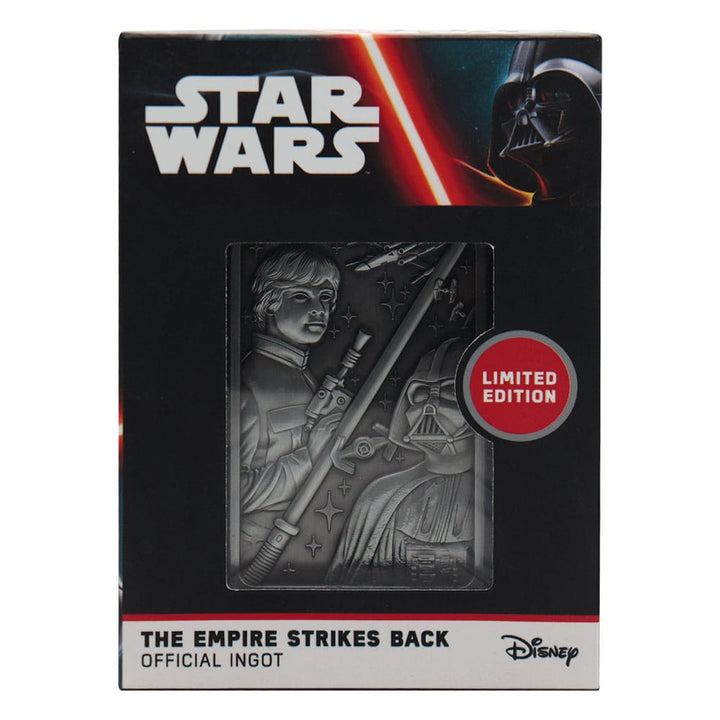 Star Wars Luke Skywalker and Darth Vader Empire Strikes Back Film Ingot Limited Edition
