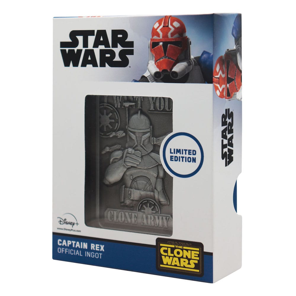 Star Wars Captain Rex The Clone Wars TV Ingot Limited Edition
