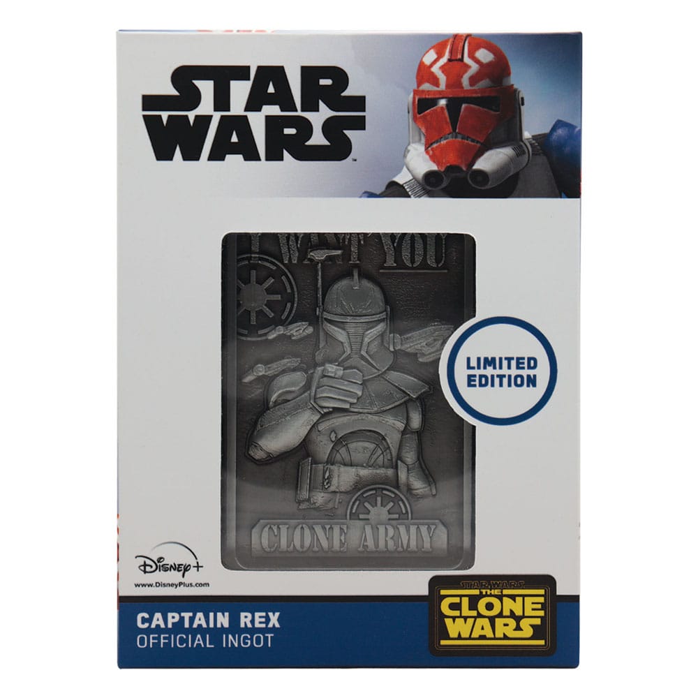 Star Wars Captain Rex The Clone Wars TV Ingot Limited Edition