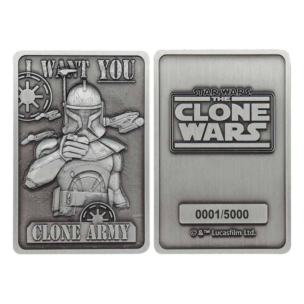 Star Wars Captain Rex The Clone Wars TV Ingot Limited Edition