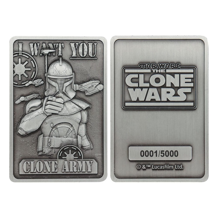 Star Wars Captain Rex The Clone Wars TV Ingot Limited Edition