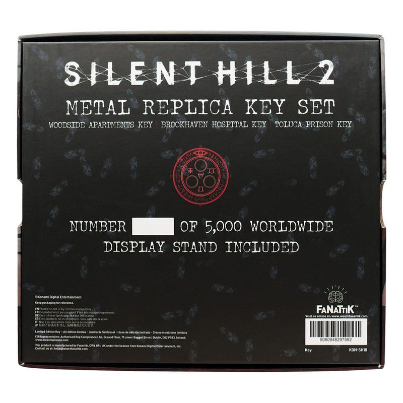 Silent Hill 2 Limited Edition Replica Keys Set