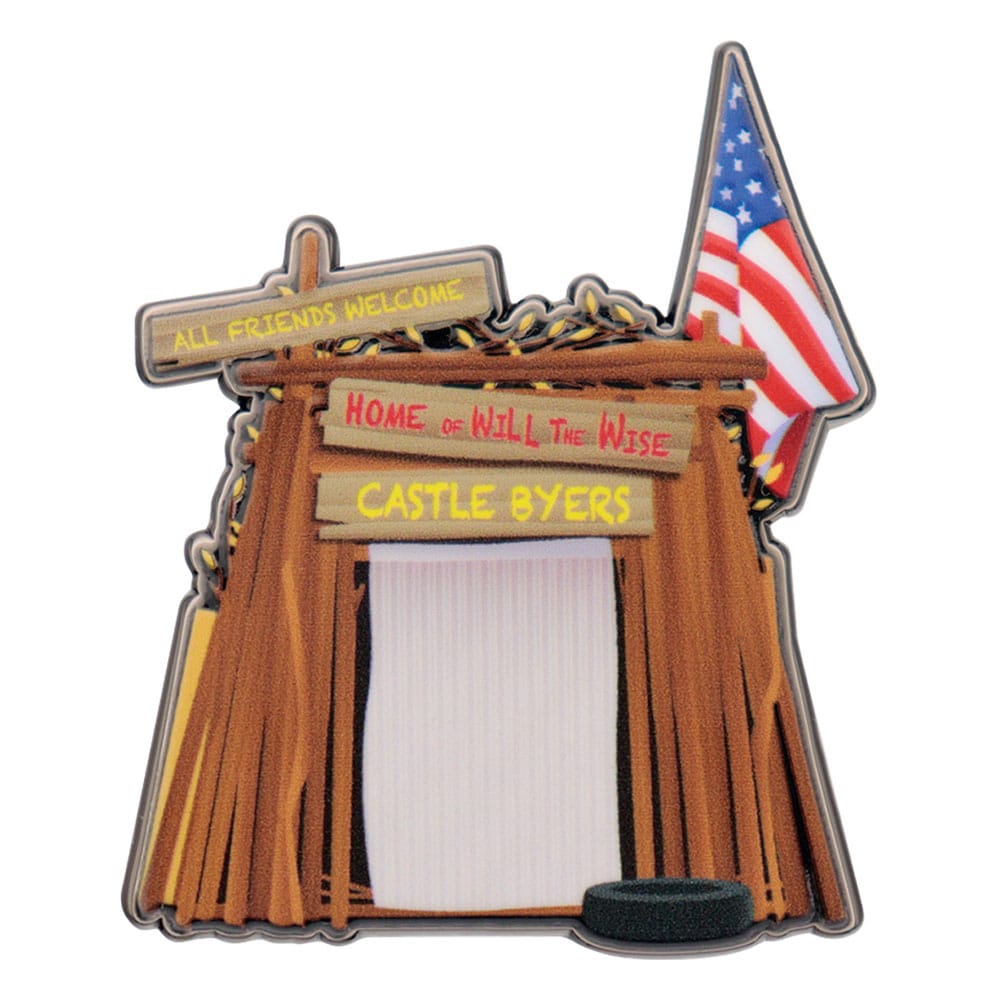 Stranger Things Castle Byers Limited Edition Pin Badge