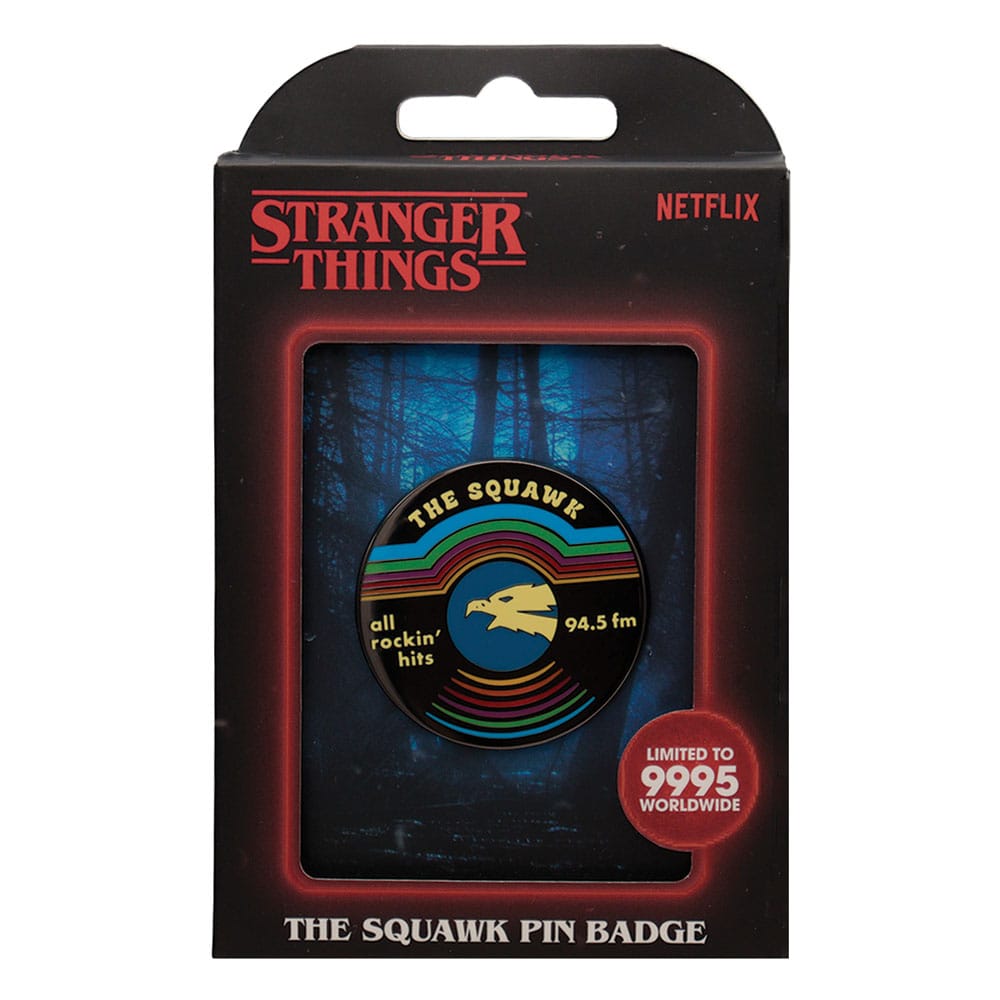 Stranger Things The Squawk Limited Edition Pin Badge