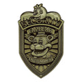 Five Nights at Freddy's Security Badge Replica Antique Brass Edition