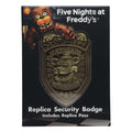 Five Nights at Freddy's Security Badge Replica Antique Brass Edition
