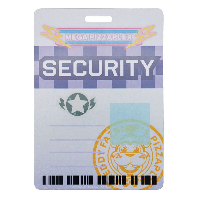 Five Nights at Freddy's Security Badge Replica Antique Brass Edition