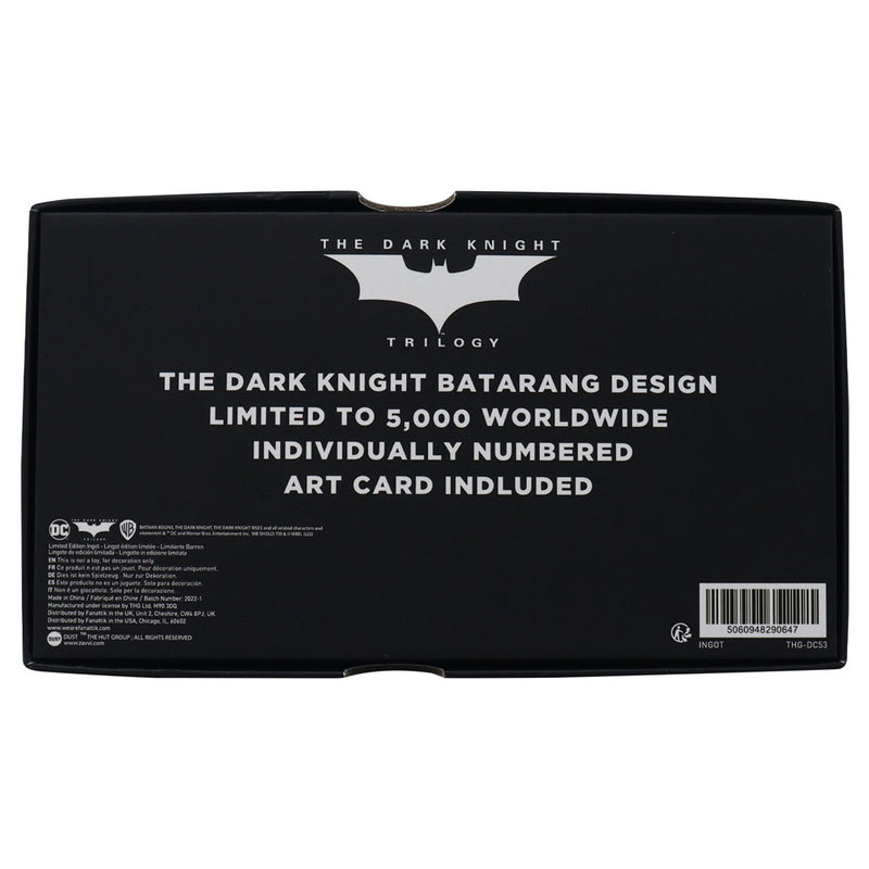 Batman The Dark Knight Limited Edition Replica Batarang