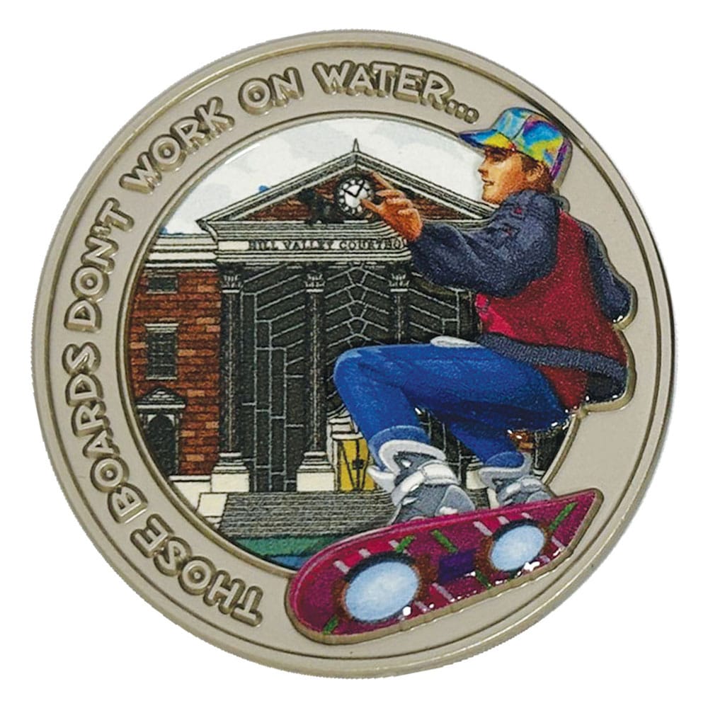 Back to the Future Limited Edition Hoverboard Coin