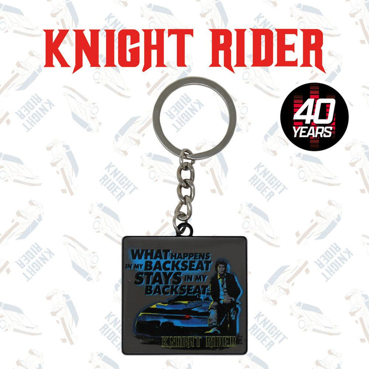 Knight Rider 40th Anniversary Limited Edition Metal Keychain