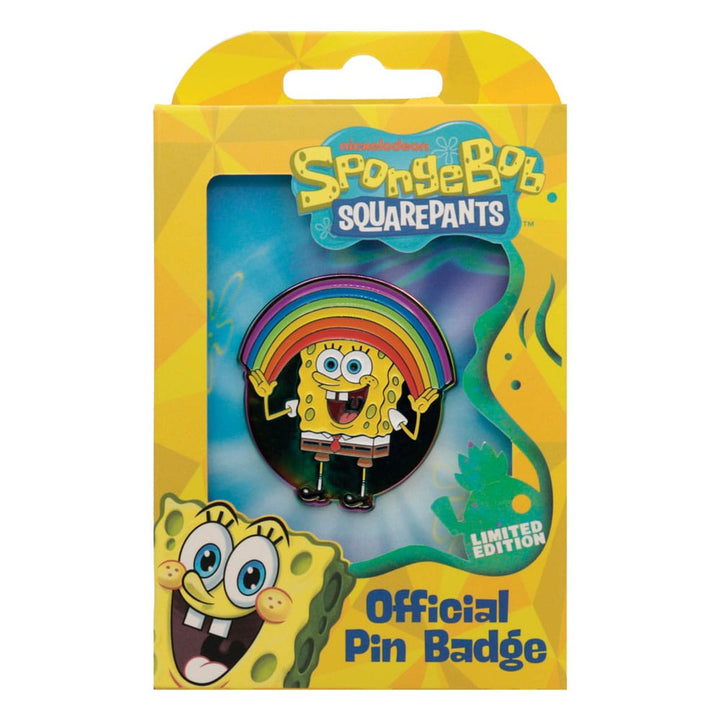 Spongebob Squarepants Rainbow Limited Edition Pin Badge