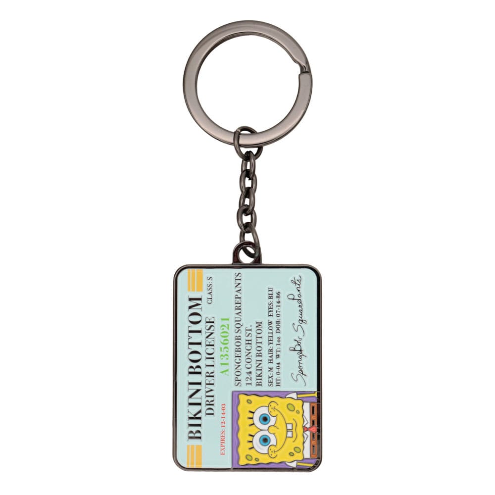 SpongeBob Squarepants Driver License Limited Edition Keychain