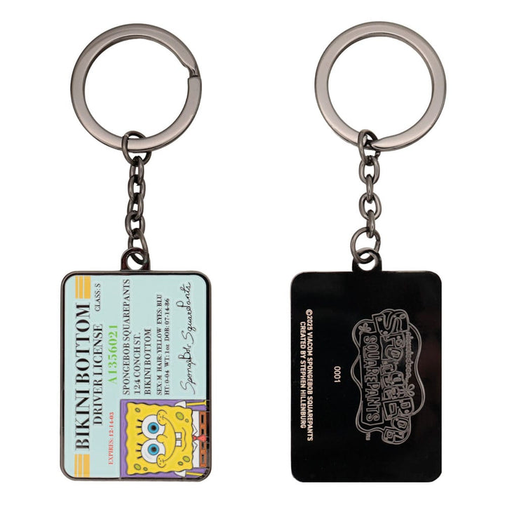 SpongeBob Squarepants Driver License Limited Edition Keychain