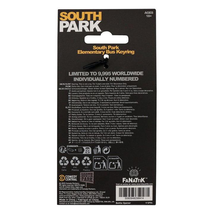 South Park School Bus Limited Edition Keychain