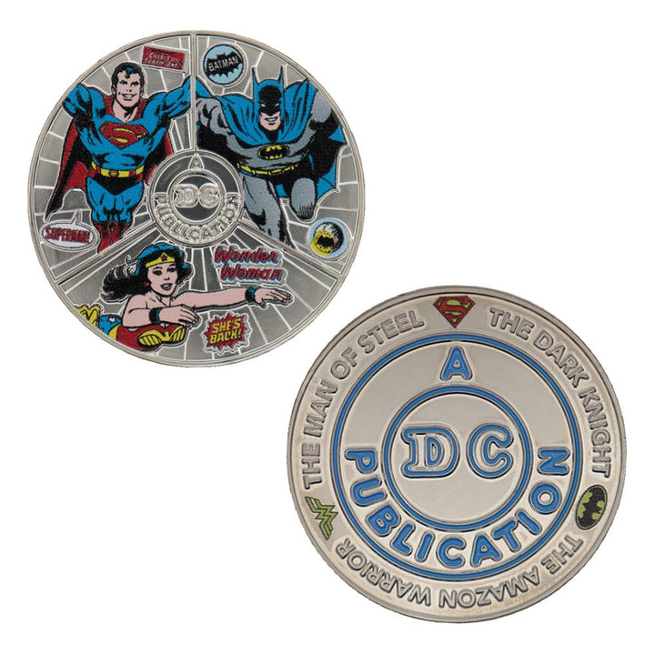 DC Comics Superman Batman Wonder Woman Collectable Coin