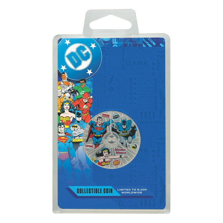 DC Comics Superman Batman Wonder Woman Collectable Coin