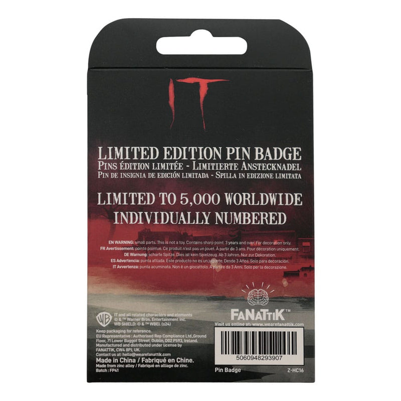 IT Pennywise Pin Badge Set
