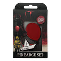 IT Pennywise Pin Badge Set