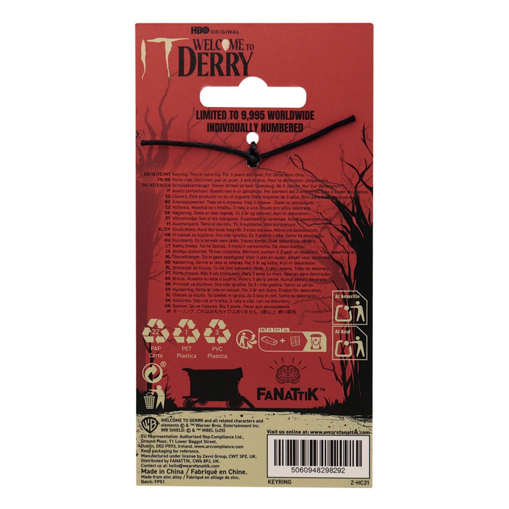 IT: Welcome to Derry The Losers Limited Edition Keyring