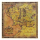 The Lord of the Rings Middle-earth Limited Edition Metal Map