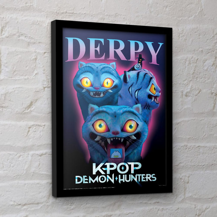 KPop Demon Hunters Derpy Framed Collector Print