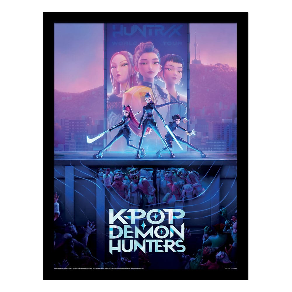 KPop Demon Hunters Framed Collector Print