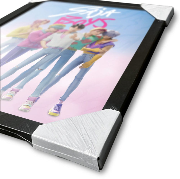 KPop Demon Hunters Saja Boys Collectors Framed Print