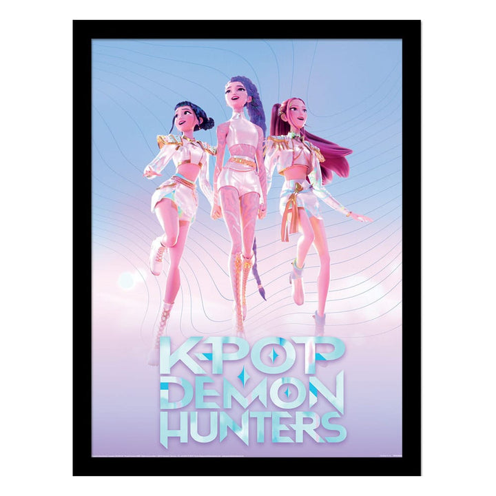 KPop Demon Hunters Trio Framed Collector Print