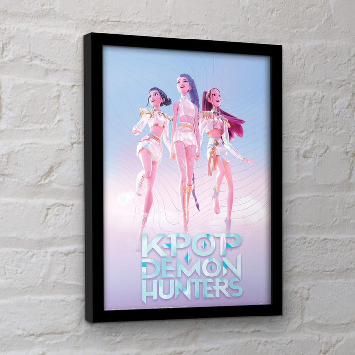 KPop Demon Hunters Trio Framed Collector Print